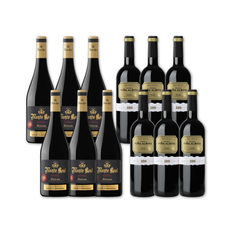 Lote Navidad 12 botellas Bodegas Riojanas 2025