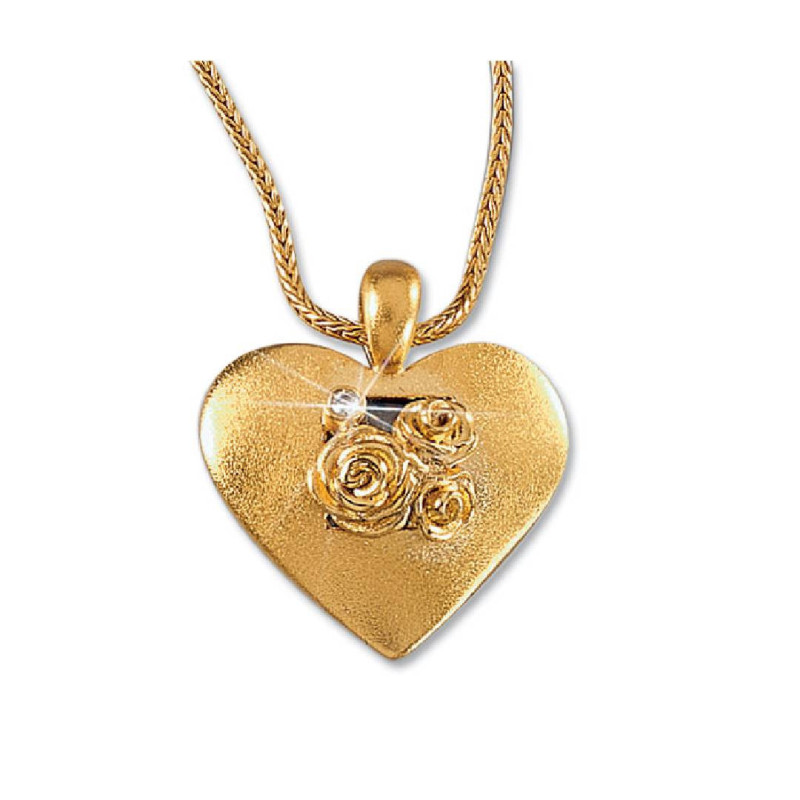 Christiane Wendt: Collar "Rose Heart"