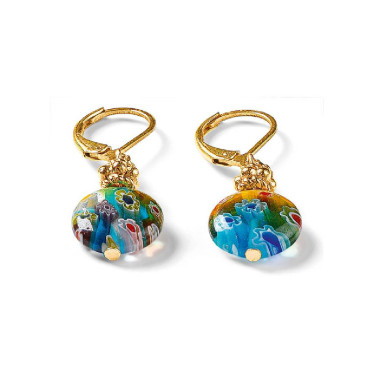 Petra Waszak: Pendientes "Mille Fiori"