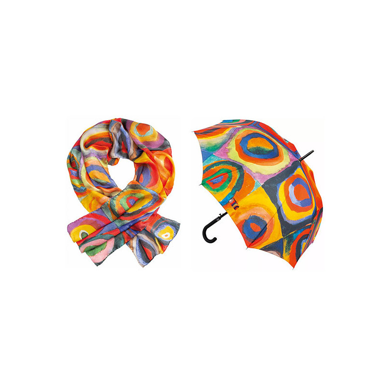 Wassily Kandinsky: Pañuelo de seda y paraguas de bastón