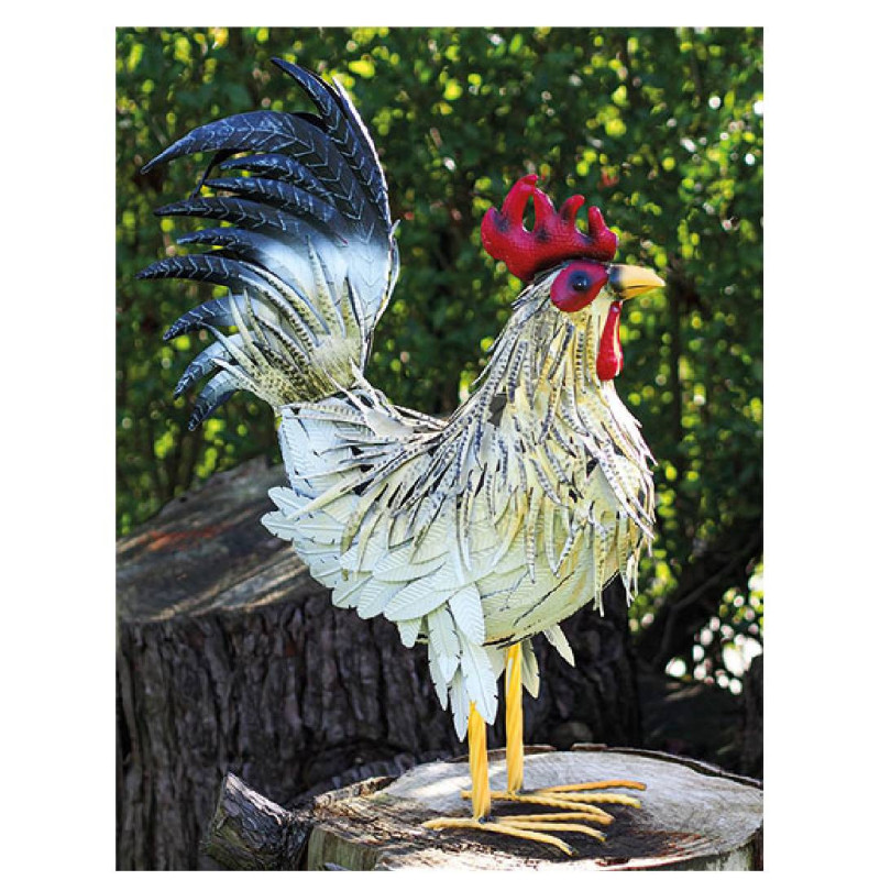 Adorno de jardín "Gallo Fritz"