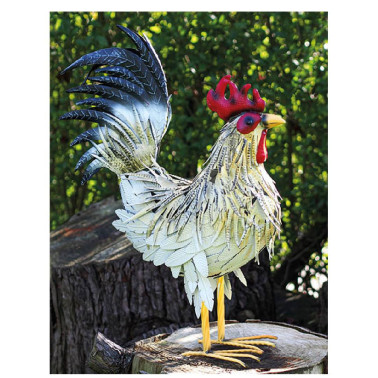 Adorno de jardín "Gallo Fritz"